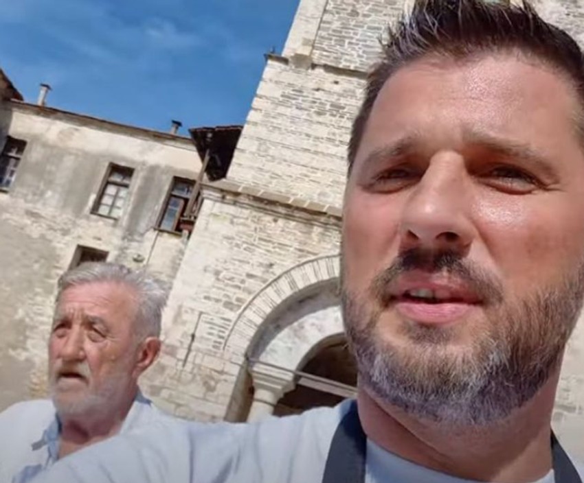 Marko Miljković sa ocem