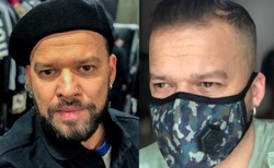 Michał Piróg wyśmiany za noszenie maski i rękawiczek