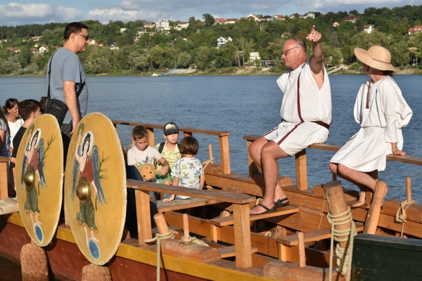 Rimski ratni brod u Novom Sadu