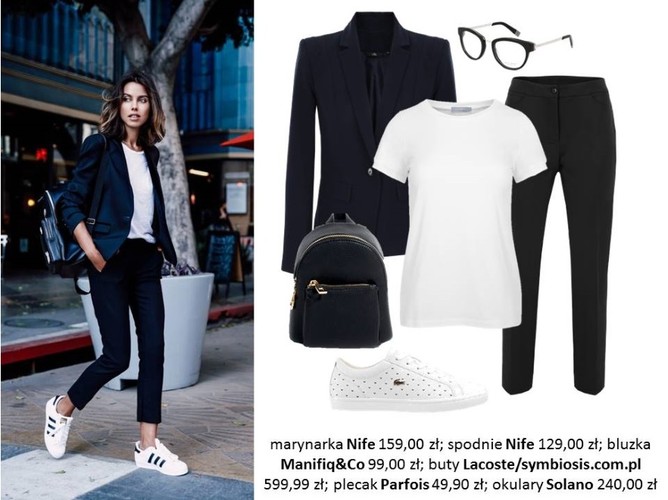 Wiosenne STYLIZACJE z butami sportowymi