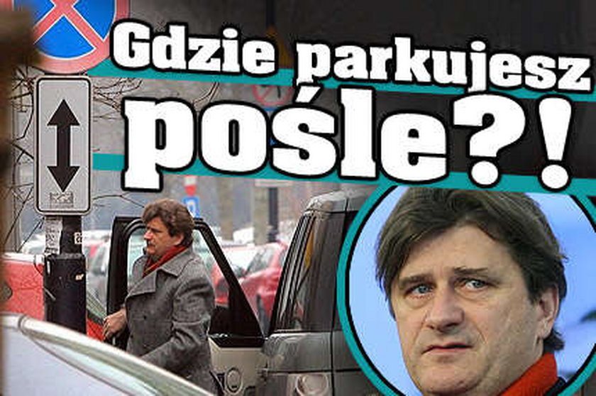 Gdzie parkujesz pośle?!