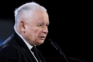 Prezes PiS Jarosław Kaczyński