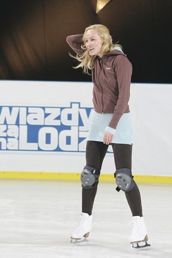 Lodowe figury Weroniki