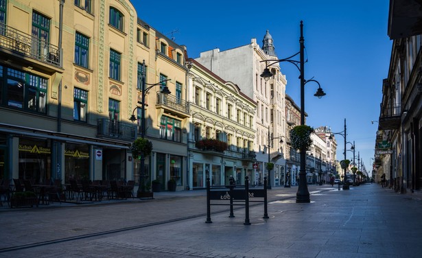 Ulica Piotrkowska w Łodzi