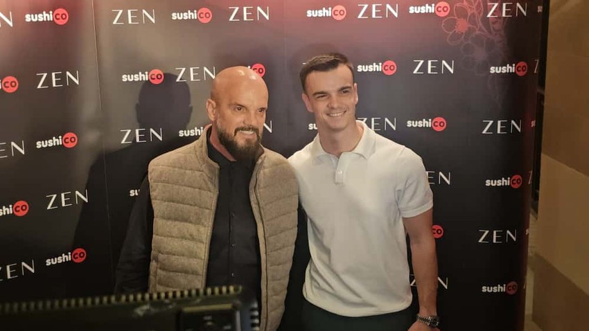 Boban Rajović sa sinom