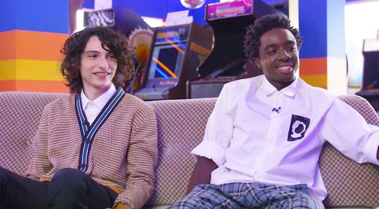 Finn Wolfhard és Caleb McLaughlin