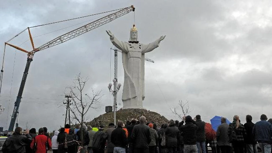 Građenje najviše statue Isusa Hrista