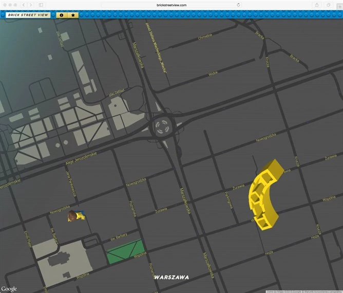 Brick Street View, czyli Google Maps z LEGO