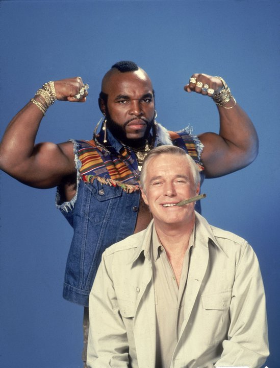 "Drużyna A" – George Peppard i Mr. T