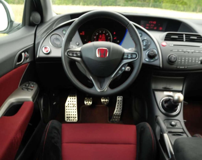 Honda Civic Type-R, Honda Civic, samochód, auto,