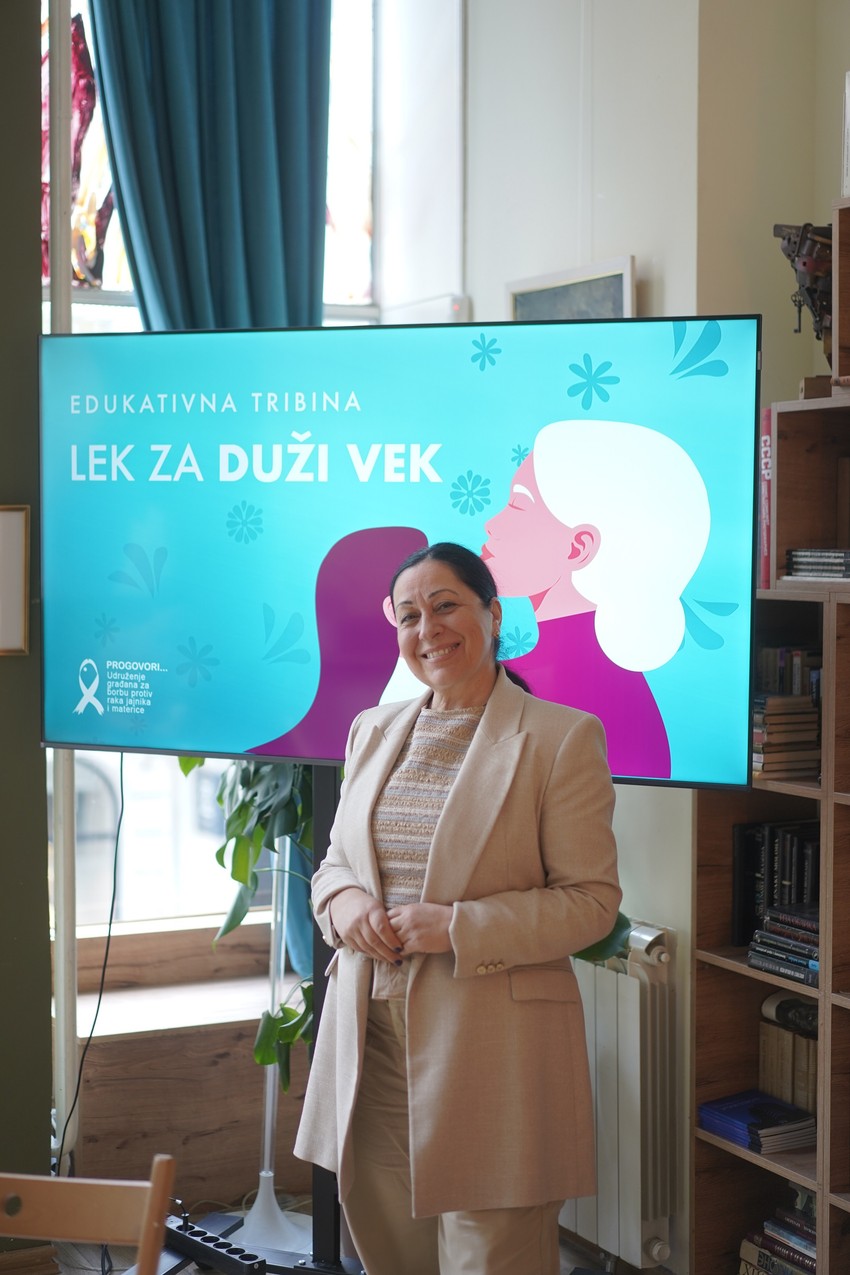 Gorica Đokić na edukativnoj tribini "Lek za duži život" 