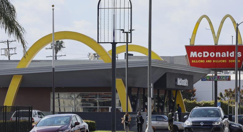 McDonald's. Allen J. Schaben/Los Angeles Times via Getty Images