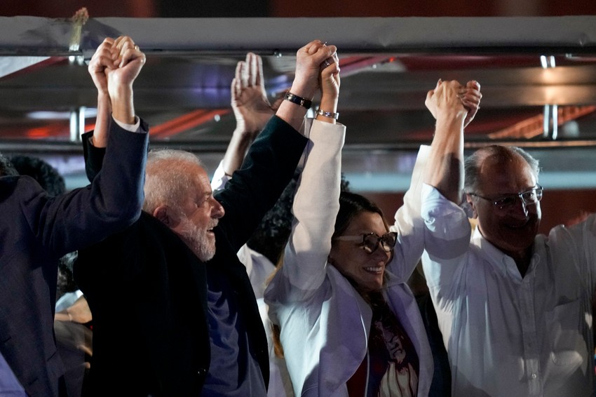 Lula sa pristalicama u Sao Paulu