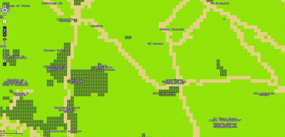 Slavija i Svetosavski plato u Beogradu