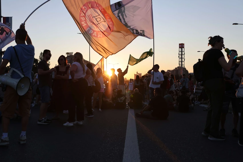 zemun gazela protest blokada