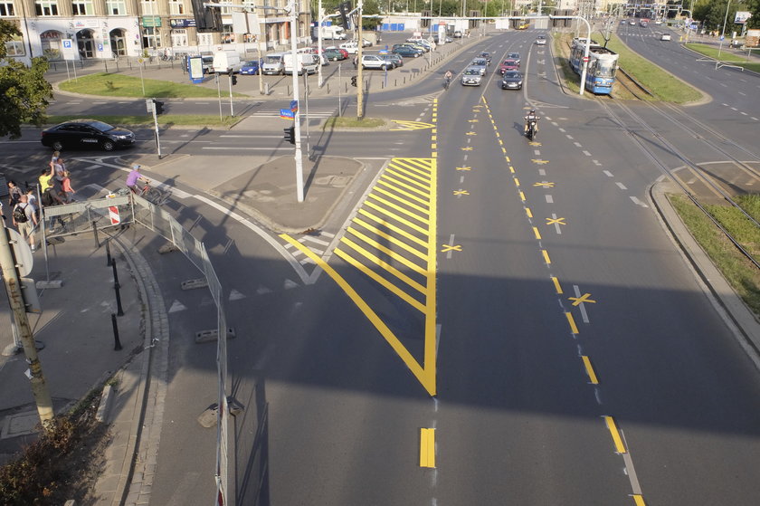 Budowa nowej ścieżki rowerowej na Legnickiej we Wrocławiu