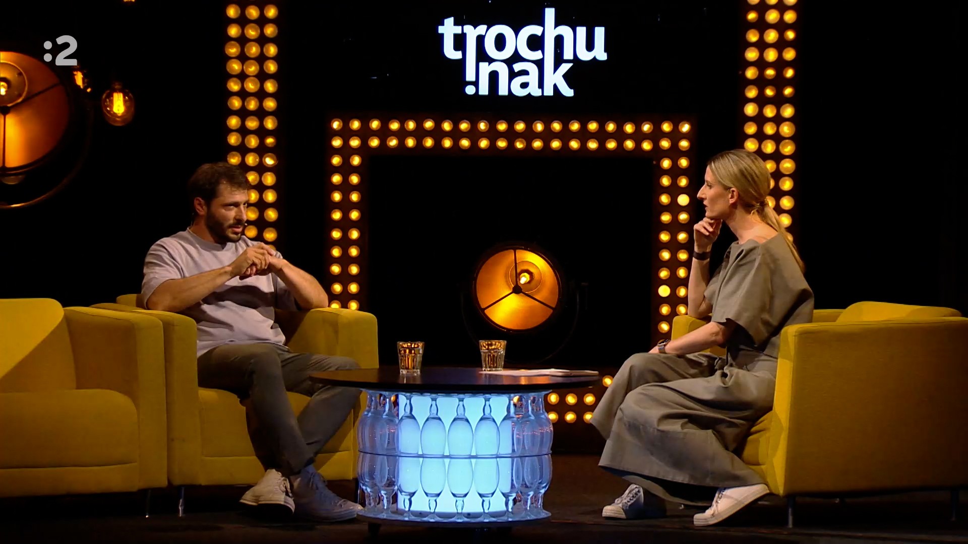 Branislav Deák v talkšou Trochu inak s Adelou.
