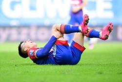 Piast Gliwice ma problem. Poważne kontuzje Kostadinova i Sappinena