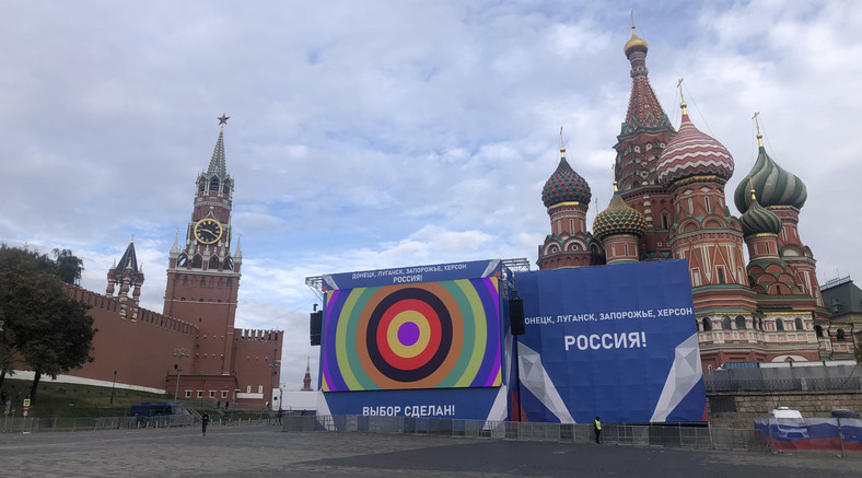 Polka relacjonuje przygotowania Rosjan do koncertu na placu Czerwonym