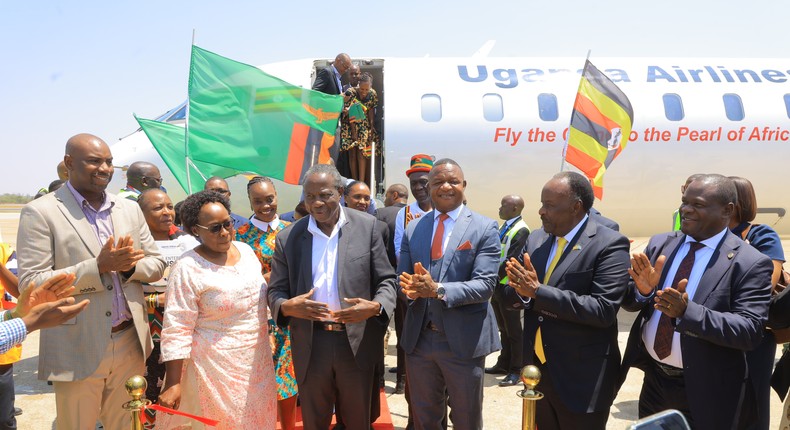 Uganda Airlines, marking its fifth anniversary, celebrated the launch of its 15th and 16th destinations on September 24.