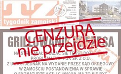 'CENZURA NIE PRZEJDZIE!'. Akcja solidarnościowa wydawców mediów lokalnych