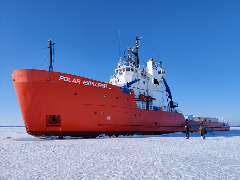 Wyprawa lodołamaczem po Morzu Bałtyckim