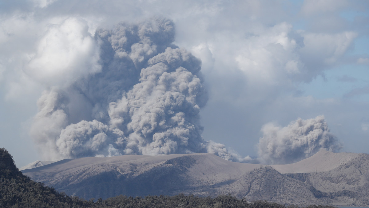 Filipiny: erupcja wulkanu Taal