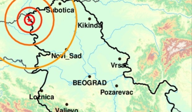 Zemljotres pogodio Sombor rano jutros