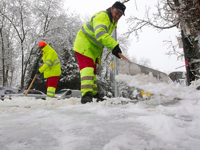 Odśnieżanie Genewy
