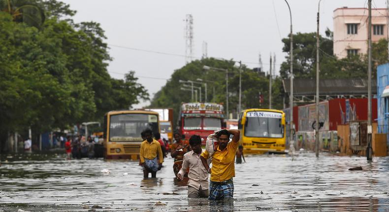 Scant aid for low-caste villagers hit by south India floods-charities