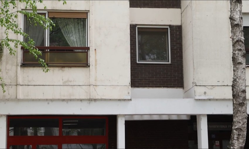 Zgrada u kojoj je živeo pevač