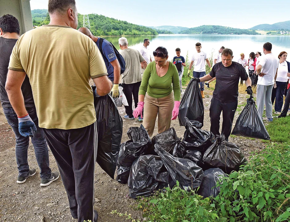 Ovo je prva ovakva akcija na Gružanskom jezeru