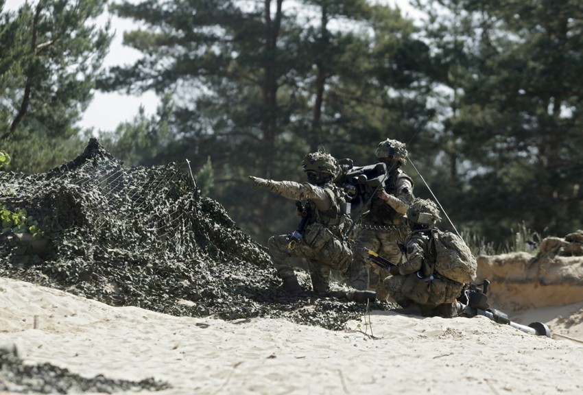 Vojna vežba u Litvaniji