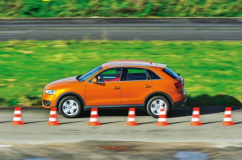 Audi Q3 kontra BMW X1 i Range Rover Evoque: który SUV ma najlepszy napęd