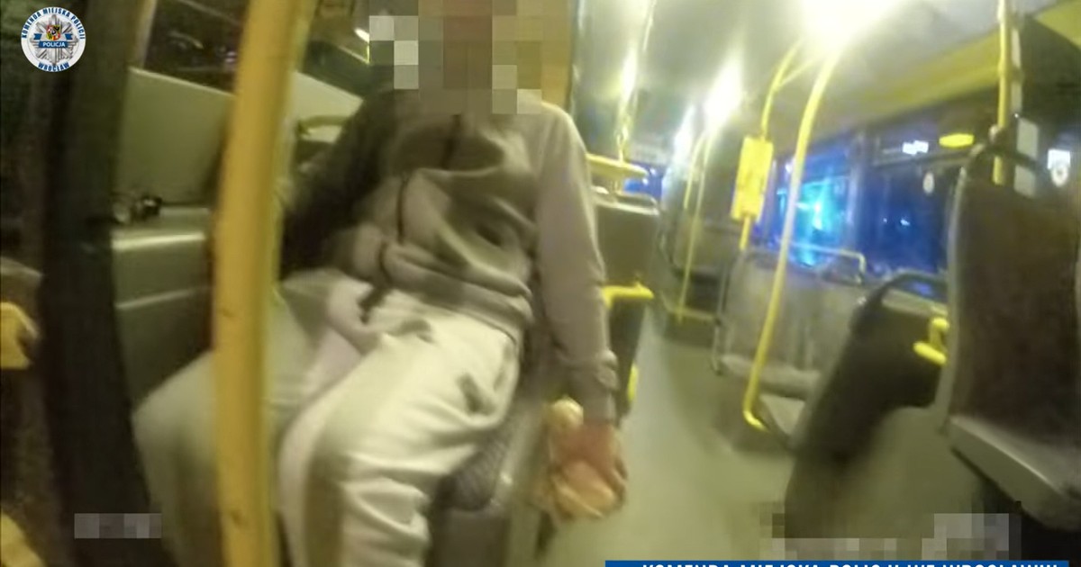 Uciekł po kłótni z mamą. Kamera w autobusie nagrała 10-latka