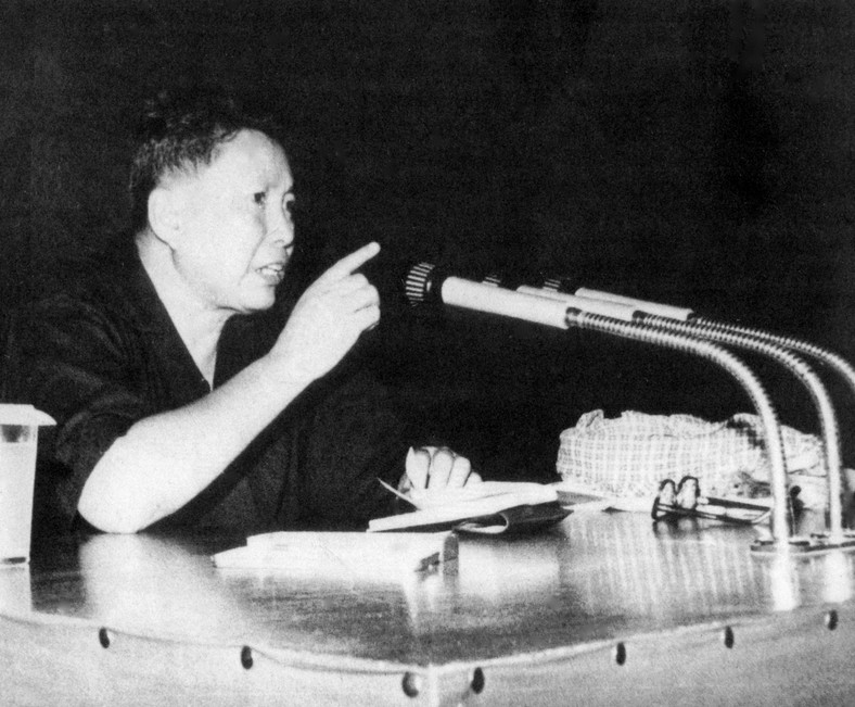 Pol Pot, przywódca kambodżańskiego ruchu komunistycznego