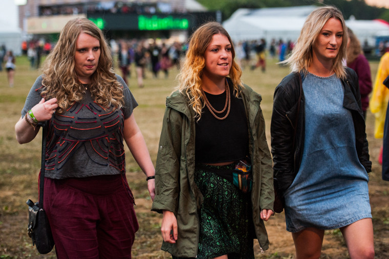 Publiczność na festiwalu Heineken Open'er (fot. Monika Stolarska / Onet)