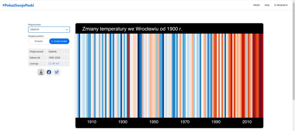 Klimatyczne paski