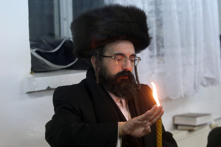 Ortodoksyjni Żydzi z całego świata przyjechali do Lelowa