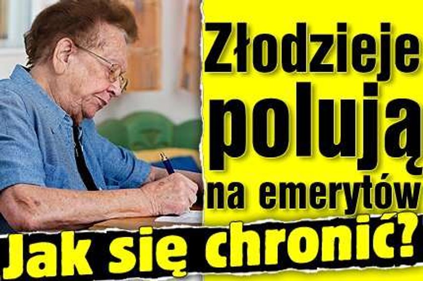 Złodzieje polują na emerytów. Jak się chronić?