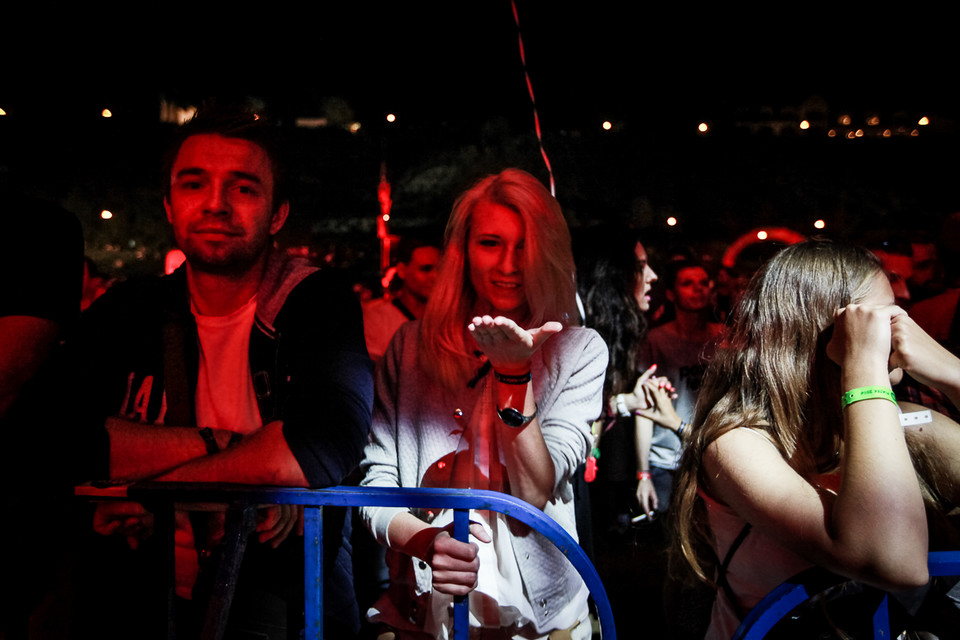 Publiczność na festiwalu Audioriver