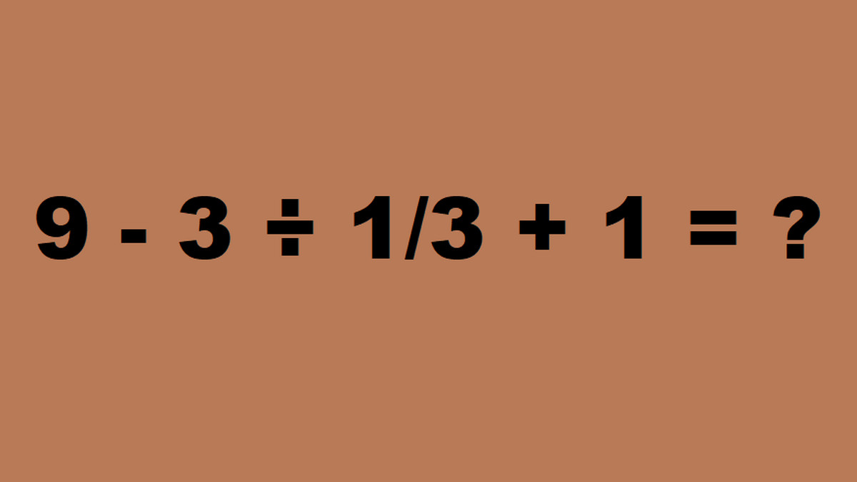Japońska zagadka matematyczna, z którą wiele osób ma problem