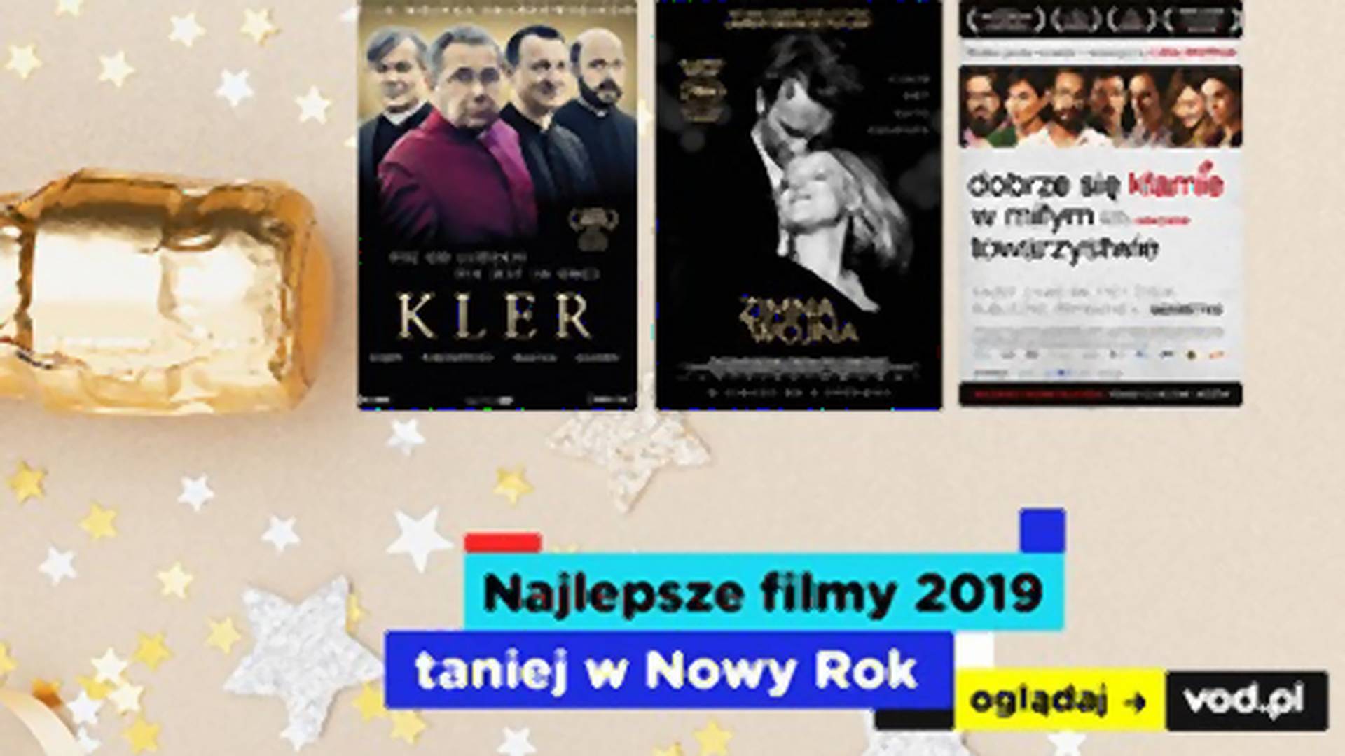 Najlepsze filmy 2019 online taniej w Nowy Rok