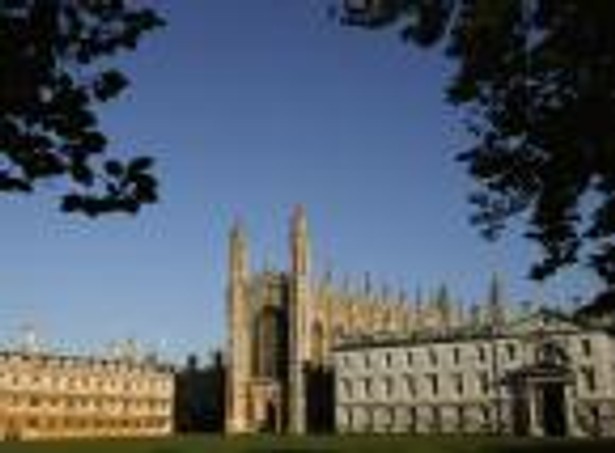 King's College na terenie Cambridge University. Fot. Bloomberg