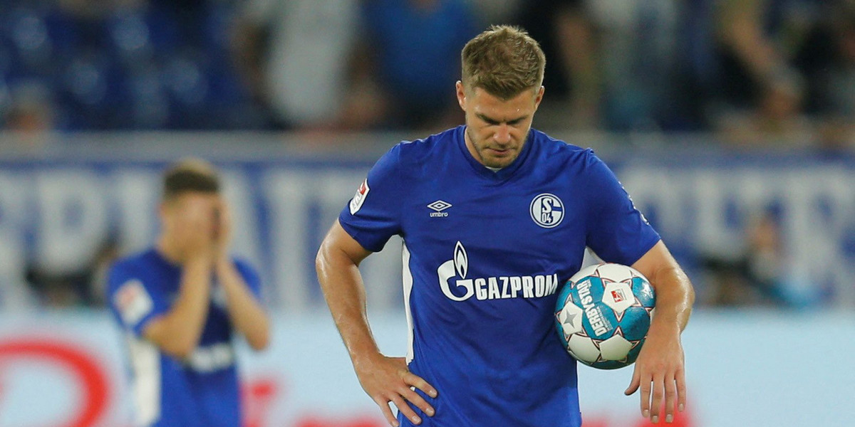  Schalke 04 Gelsenkirchen usuwa nazwę Gazprom z koszulek.