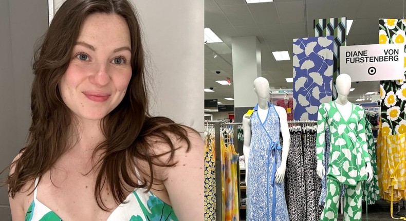 Diane von Furstenberg released a new collection at Target Samantha Grindell/Business Insider