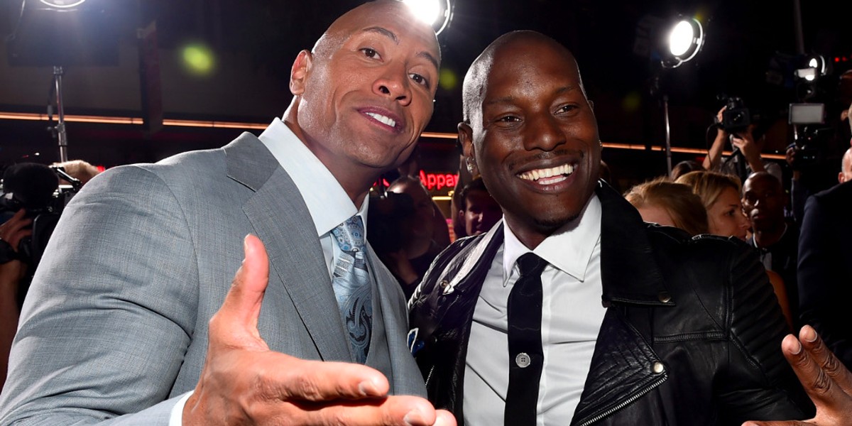 Tyrese has ended his 'Fast and Furious' feud with The Rock after a 'heart to heart'