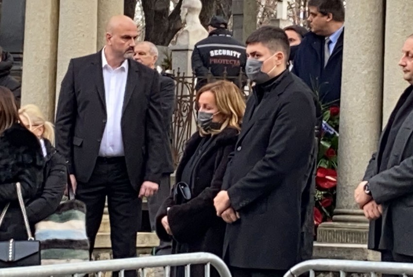 Sahrana Milutin Mrkonjić