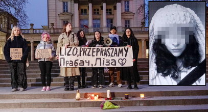 "Lizo, przepraszamy". Przejmujący protest w Poznaniu po śmierci zgwałconej 25-latki