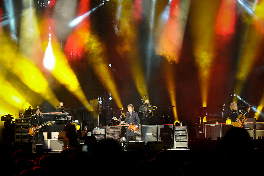 Paul McCartney na Stadionie Narodowym w Warszawie (fot. Artur Rawicz/Onet)